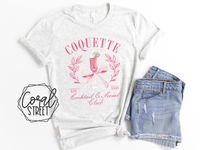 Coquette Girl Sweatshirt OR Tee