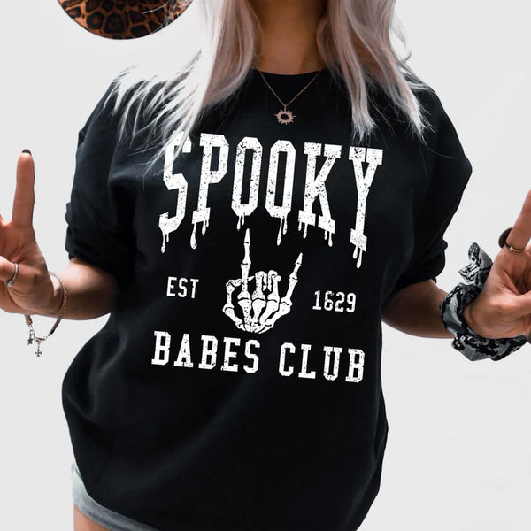 Spooky Babes Club Sweatshirt or Tee