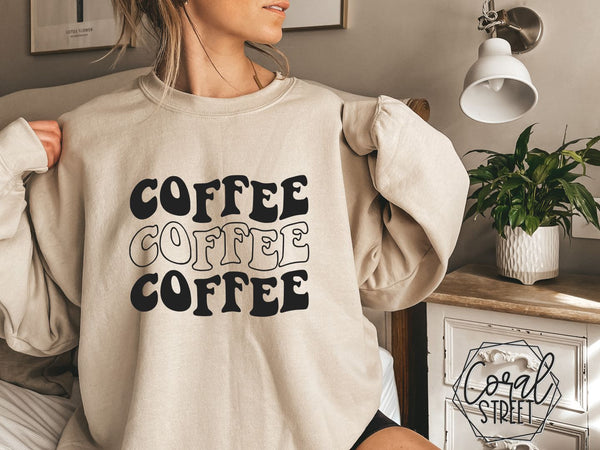 Coffee Trio Sweatshirt