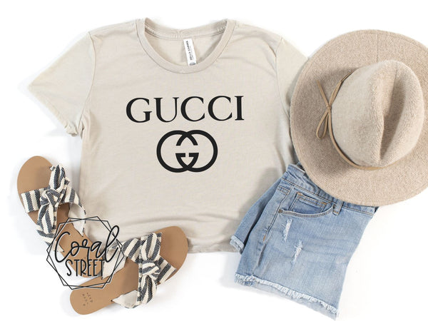 GG Dupe CROP Tee