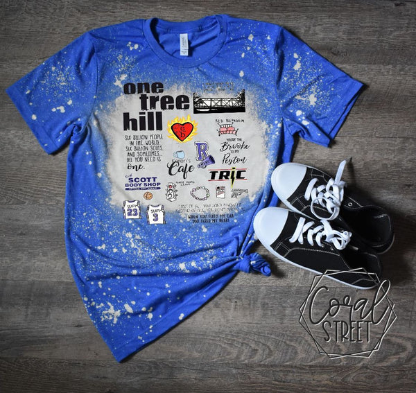 One Tree Hill Bleached Tee