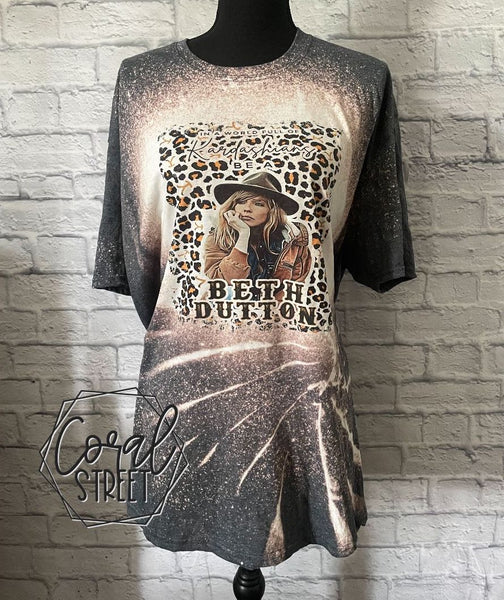 Be a Beth Dutton Bleached Tee