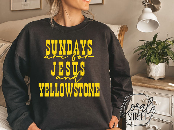 Sundays are for Jesus and Yellowstone