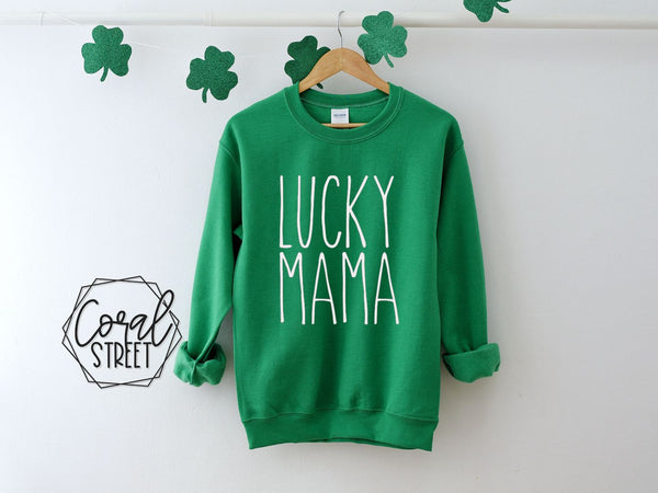 Lucky Mama (or other name) Tee/Sweatshirt