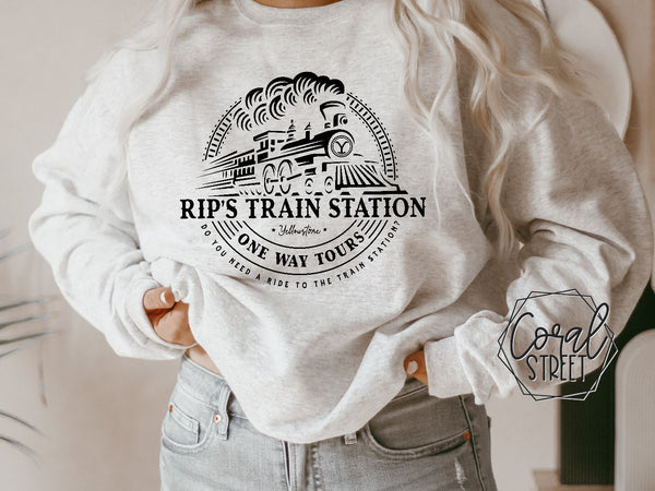 Rips Train Station Sweatshirt