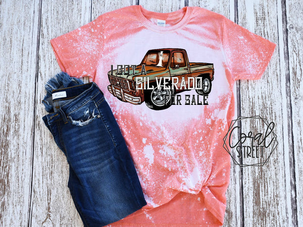 Silverado for Sale Bleached Tee