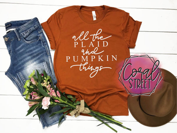 All the Plaid and Pumpkin Things – CoralStreetAL