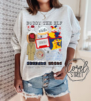 Buddy Elf Art Crewneck