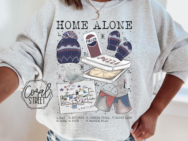 Home Alone Art Crewneck